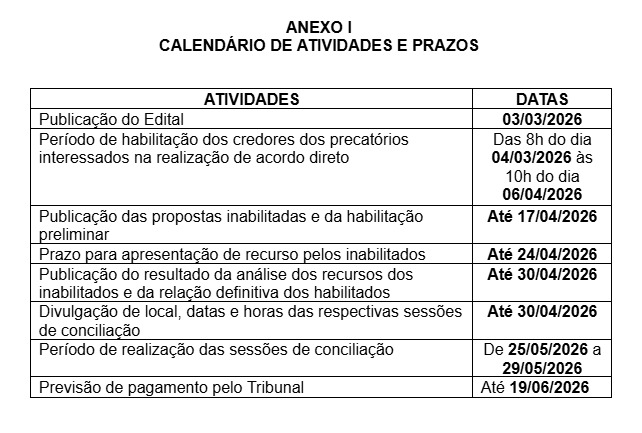 Calendário